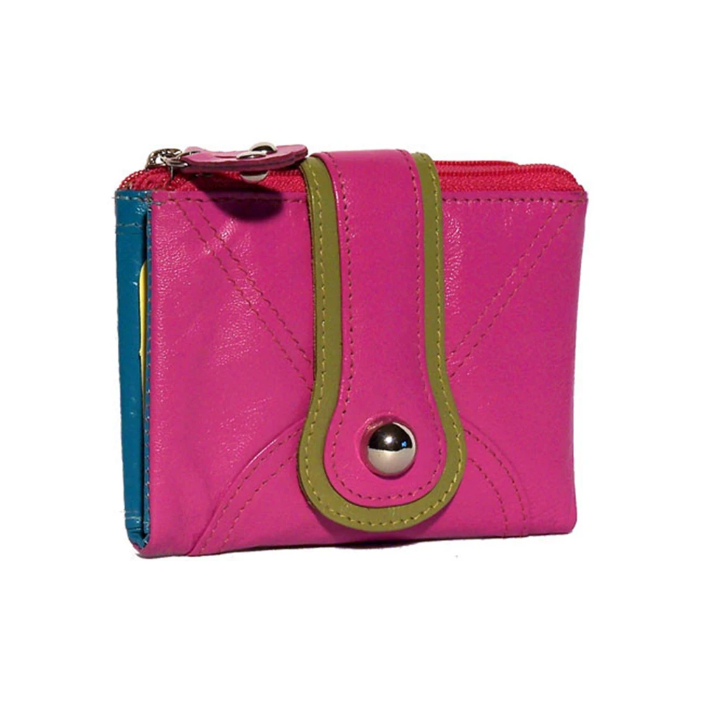 2023 Wholesale Fashion Cheap Red Long Zipper Pu Leather Hand Bag Ladies Clutch Women Wallet