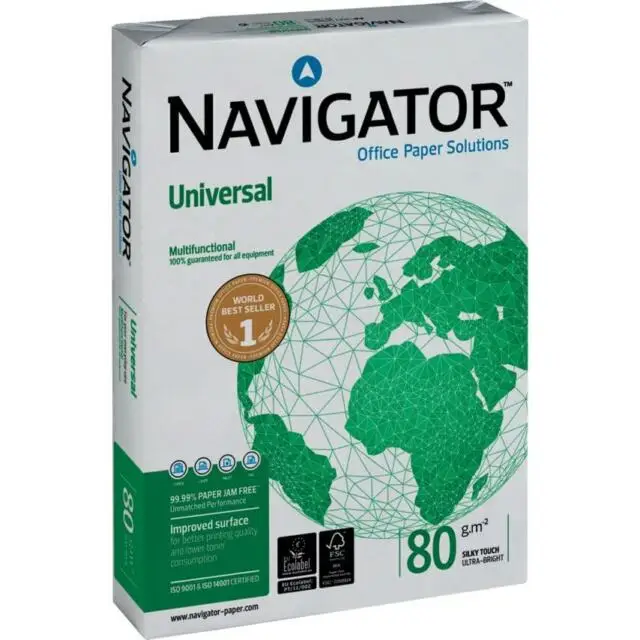 Бумага для копирования Navigator A4 бумага 70 г/м2 500 листов/80