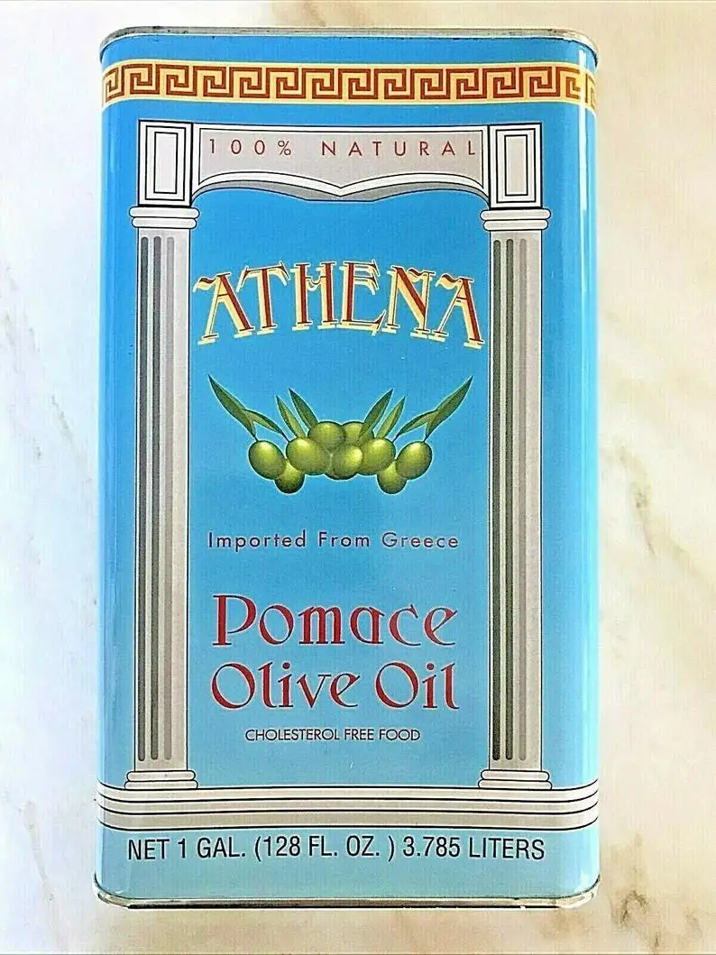 
Athena-Olive Oil-1 Gallon Tin (128 oz.)100% Authentic Greek Olive Oil Extra LightTaste-IN STOCK-FAST-FREE SHIPPING-BUY IT NOW 