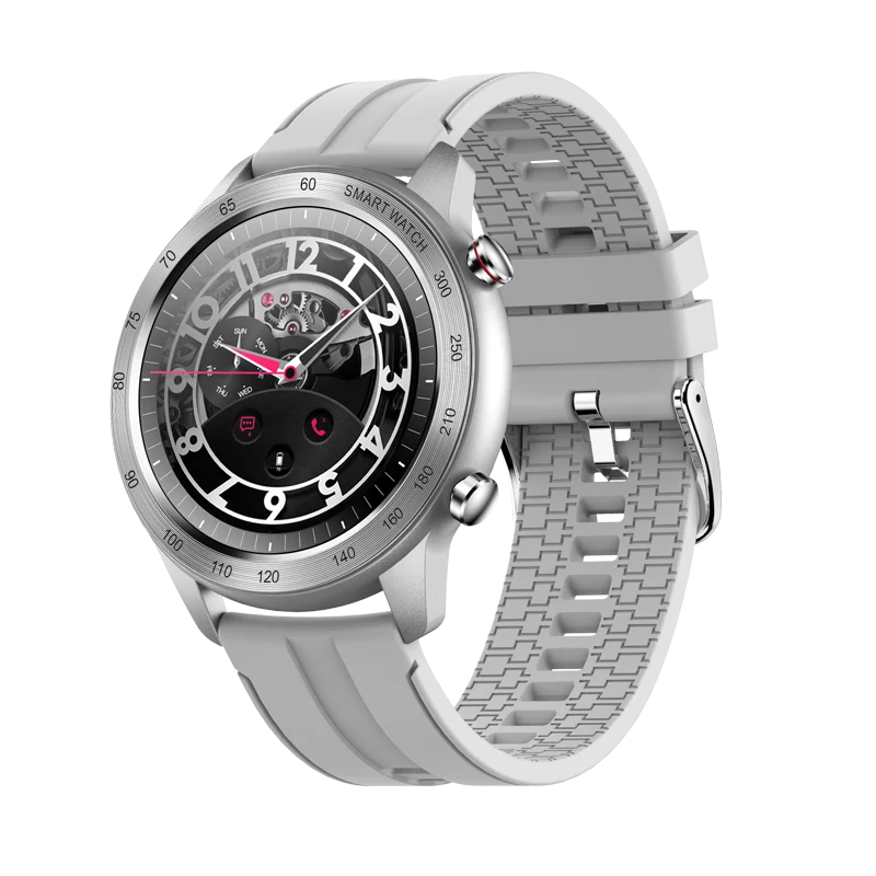 Baozi MX5 smartwatch FCC CE ROHS full touch screen silicone strap Android IOS sports smart watch