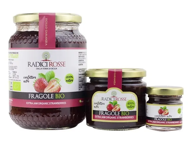 Top Quality 100% made in Italy genuine Extra Jam Strawberries Organic Jam Low Sugar Many size low MOQ