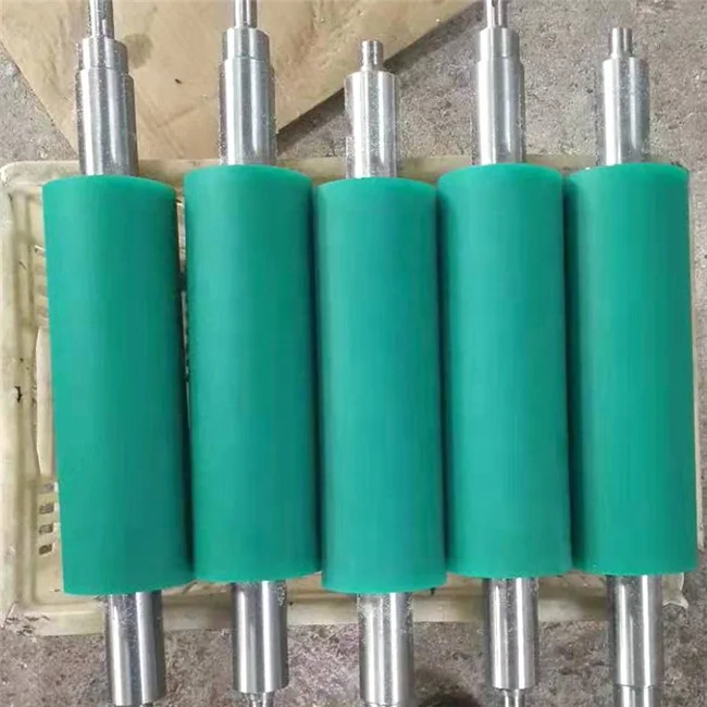 Mask machine parts rubber rollers plastic film machinery high quality rubber products