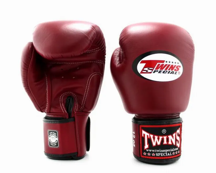 Twins Boxing Gloves PU Leather Boxing Cloves Custom Training Fighting Sports Boxing Pair