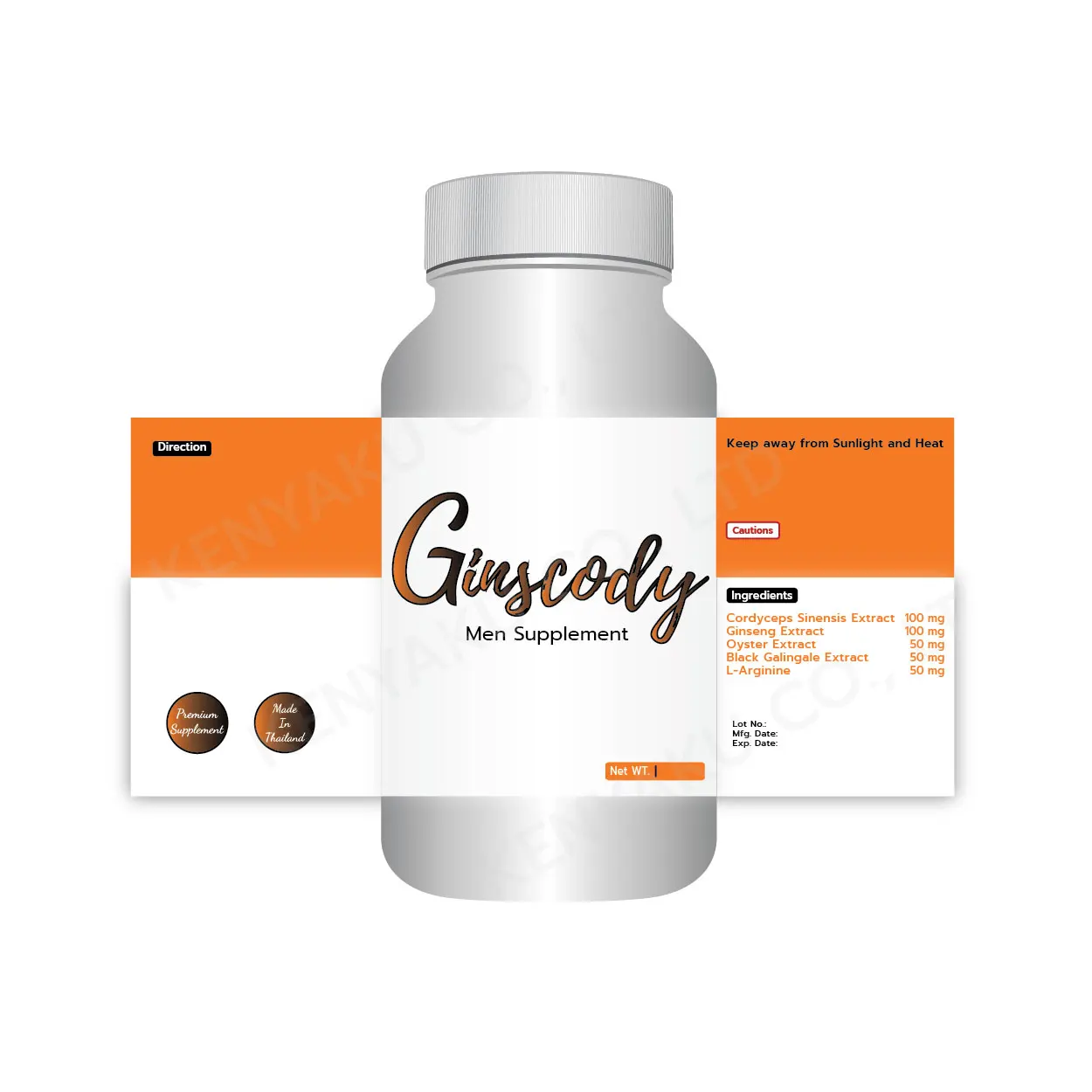 
Мужской усилитель здоровья, баланс, гормон и энергоусилитель, OEM-добавки из Таиланда 