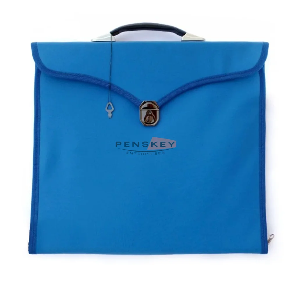 Полноразмерные Чехлы для фартуков Masonic Regalia в провинции масонский чехол с 3 боковыми молниями из искусственной