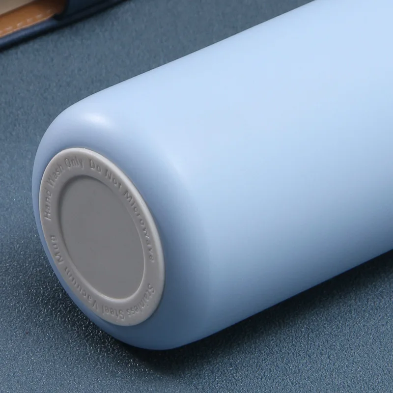 Straight Shaped 450ML Steel Insulation In Stock Vacuum Flask For School