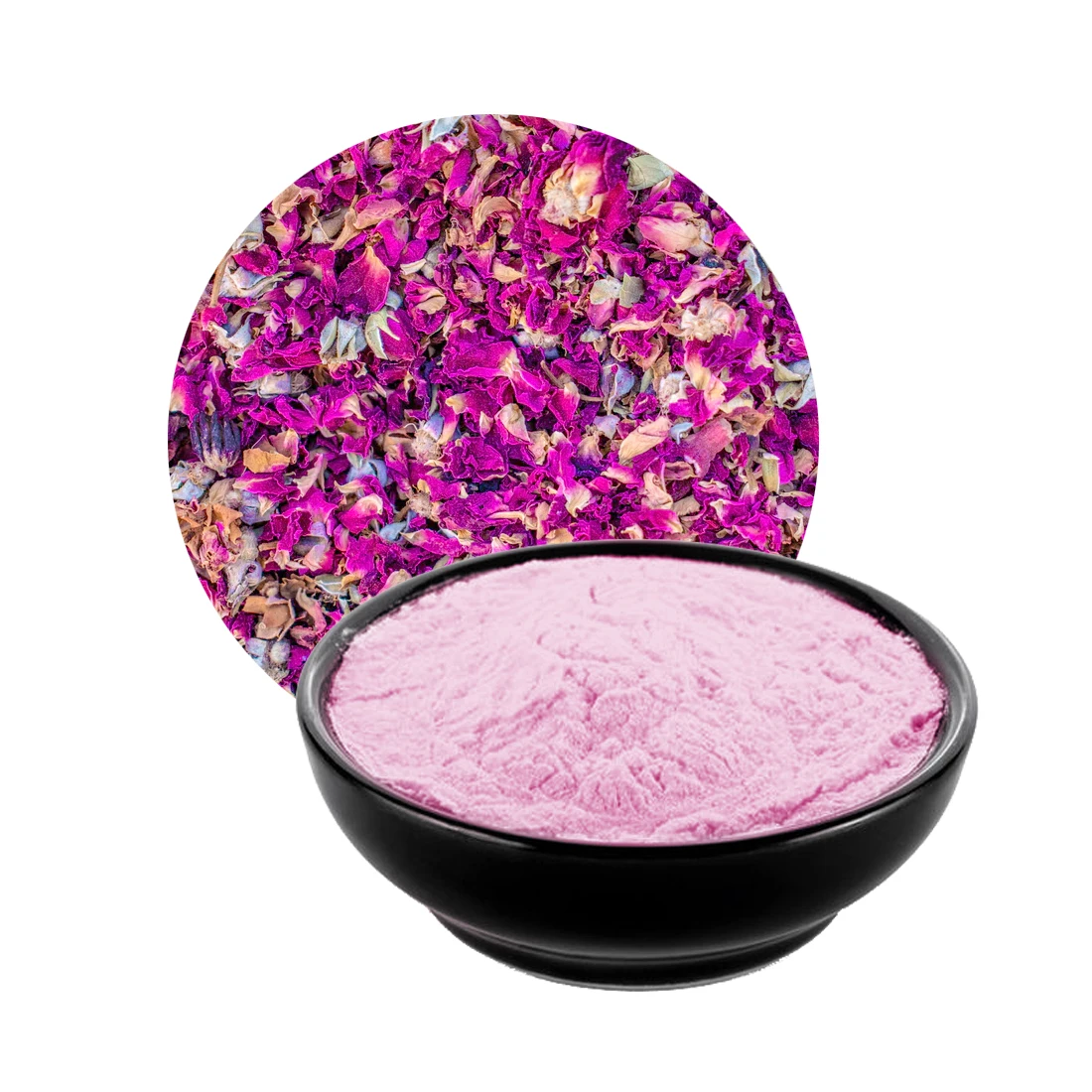100% Pure and Organic Rose Petals Powder for Skin Care Face Pack for Fairness bulk manufacturer