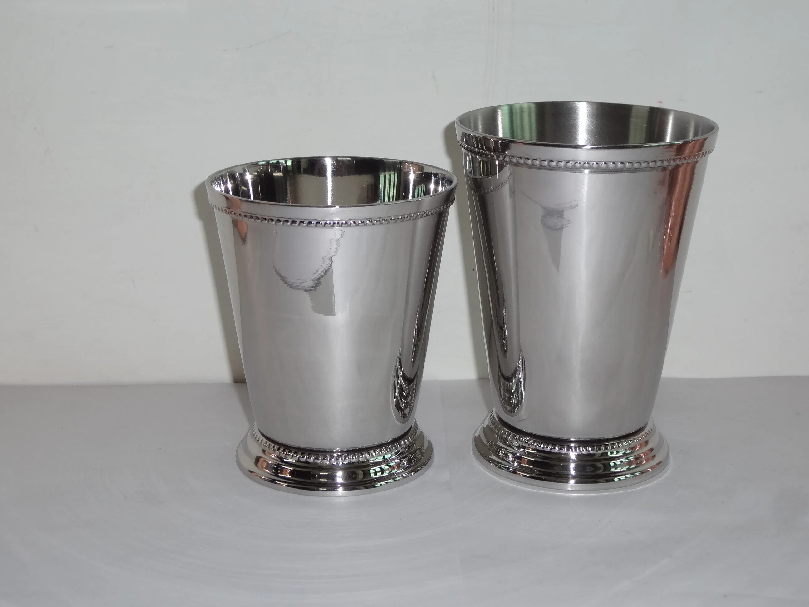 Handmade Stainless Steel Mint Julep Cup good Quality Drinkware Silver Mugs At Wholesale Price