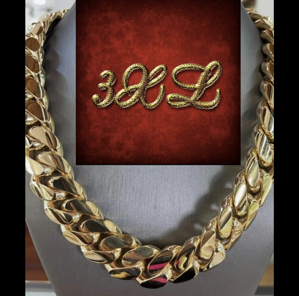 10k Real Gold Chains from Italy Gold Long Chain Necklace United States of America + Canada FedEx Insured Shipping from Montreal