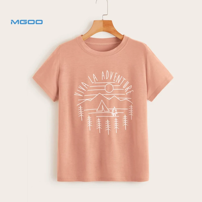 MGOO Премиум 100% органический хлопок Конопля выбор акция для женщин Письмо Печать