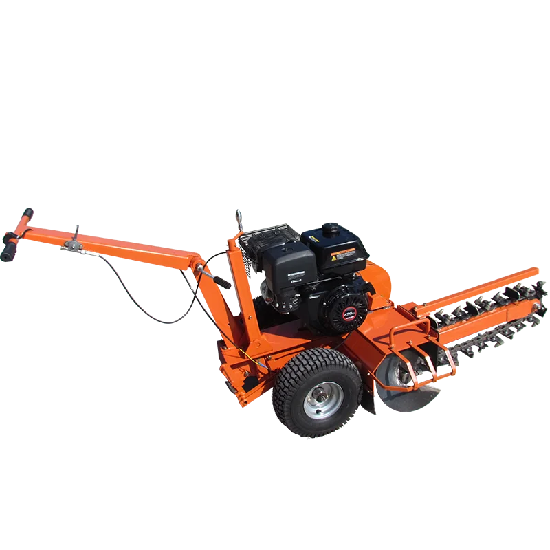  15hp газовый ручной траншеекопатель