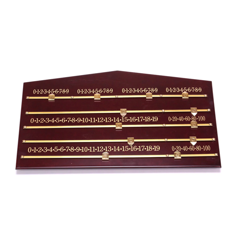 Аксессуары для снукера доска из твердой древесины для снукера