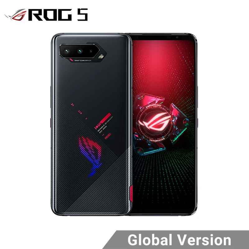 Глобальная версия ASUS ROG Phone 5 6 78 дюймов Snap888 12 Гб 256 6000 мА/ч 65 Вт Быстрая зарядка NFC Android 11 OTA Update игровой телефон ROG5