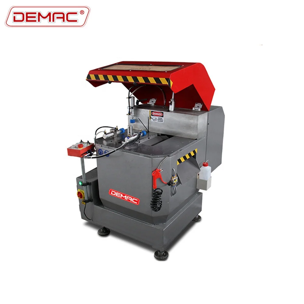 Single head cutting saw aluminum window machine