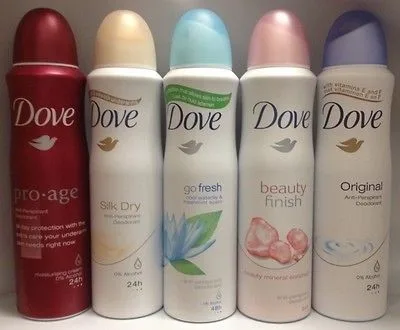 Dove Original Deodorant Body Spray Fragrance 150ml