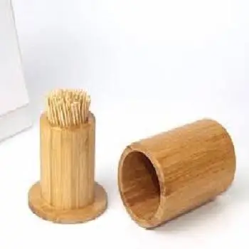 HIGH QUALITY TOOTHPICK HOLDER WOODEN TOOTHPICK HOLDER CREATIVE MINI TOOTHPICK CASE