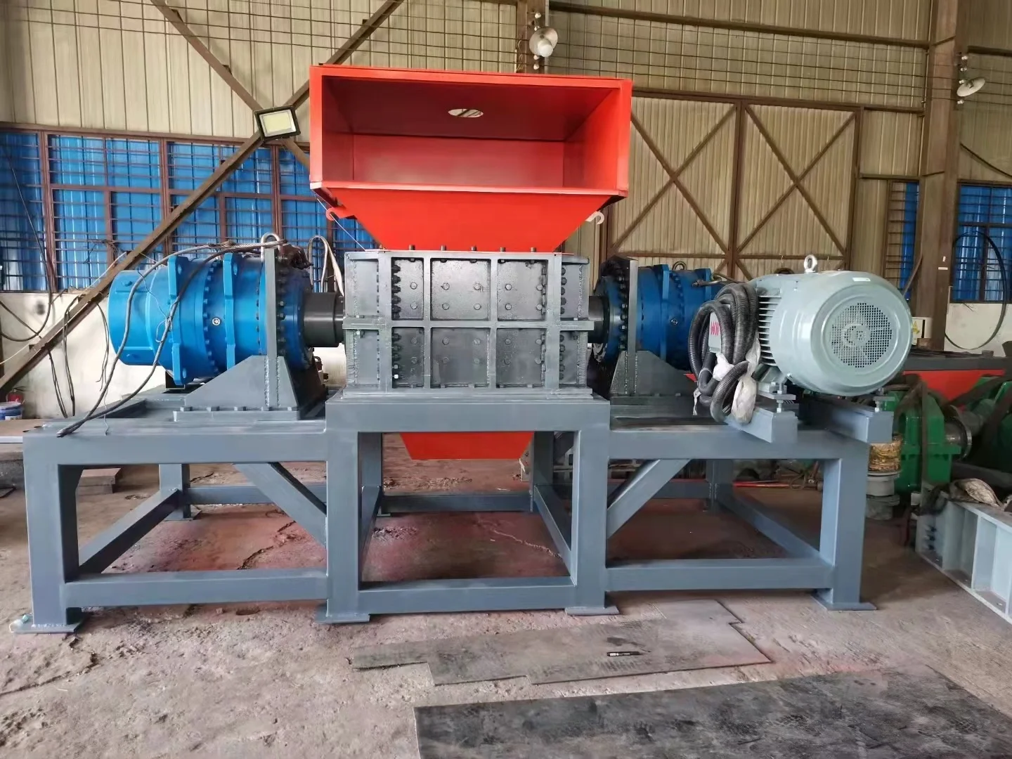 Steel Metal Scrap Recycling Baler Press Shredder Machine For Small Wood