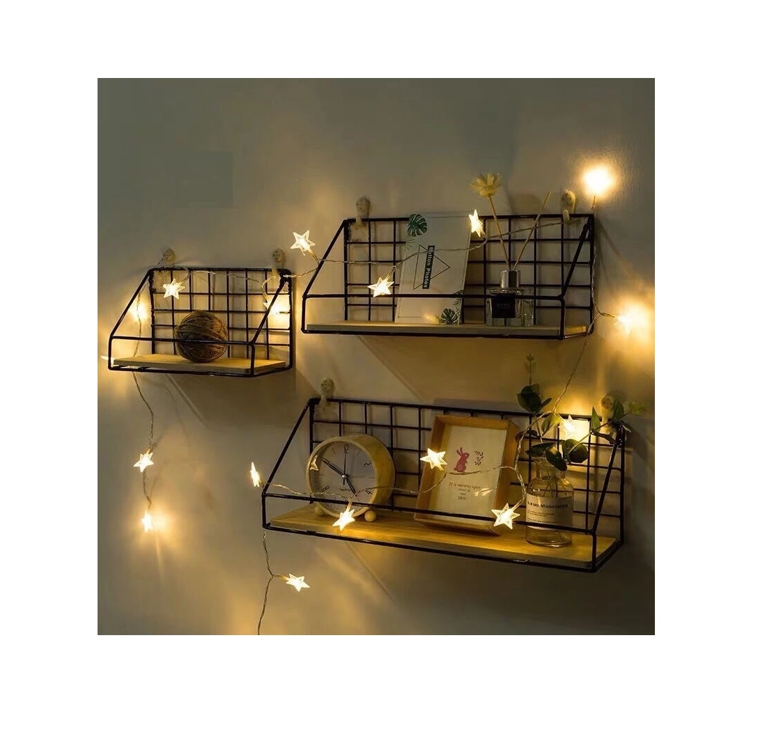 Оптовая продажа декоративная мебель плавающая настенная полка для ванной кухни детской комнаты