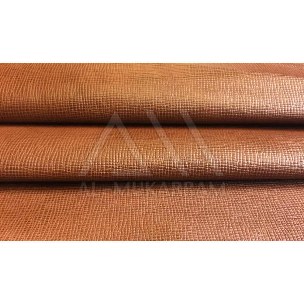 
100% Genuine Sheep Leather Cyan-blue Glossy Real Sheepskin Full Grain Leather Fabric for Handbag Shoes Luggage 