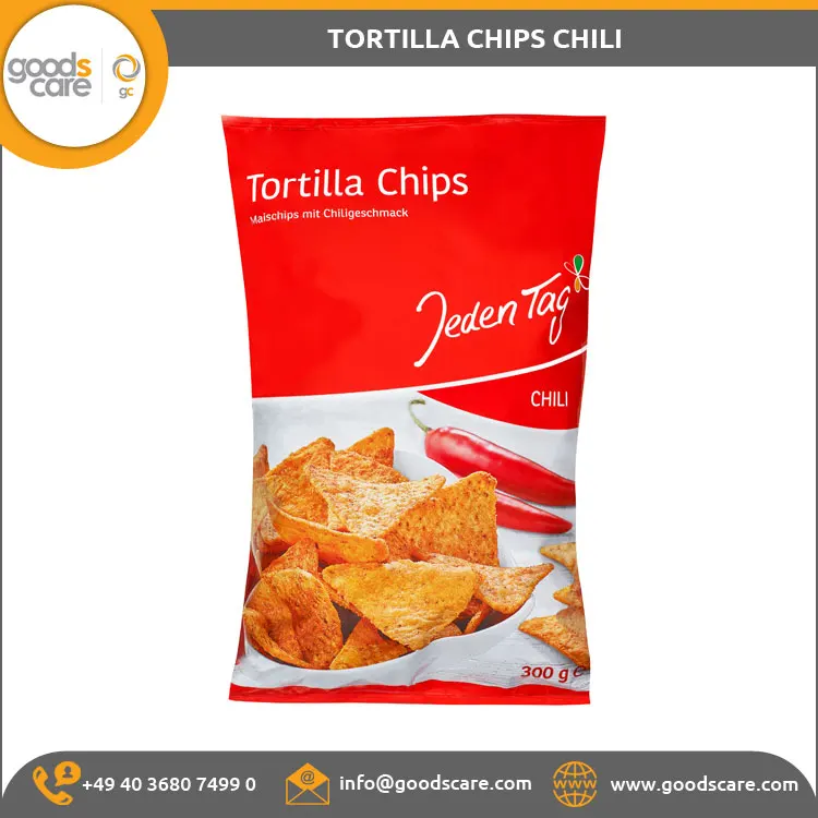 Пряные и хрустящие высококачественные чипсы Чили Tortilla Nachos 300