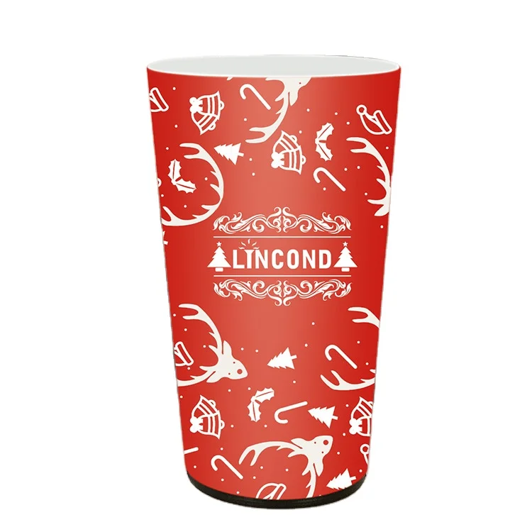 Household luminous water cup_LED induction cup colorful luminous cup bar wine glass