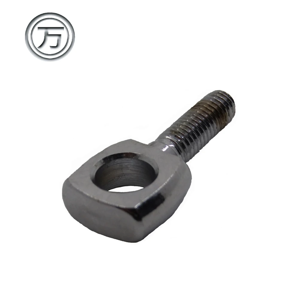 Taiwan metal straight tooth flattening screw eye bolt