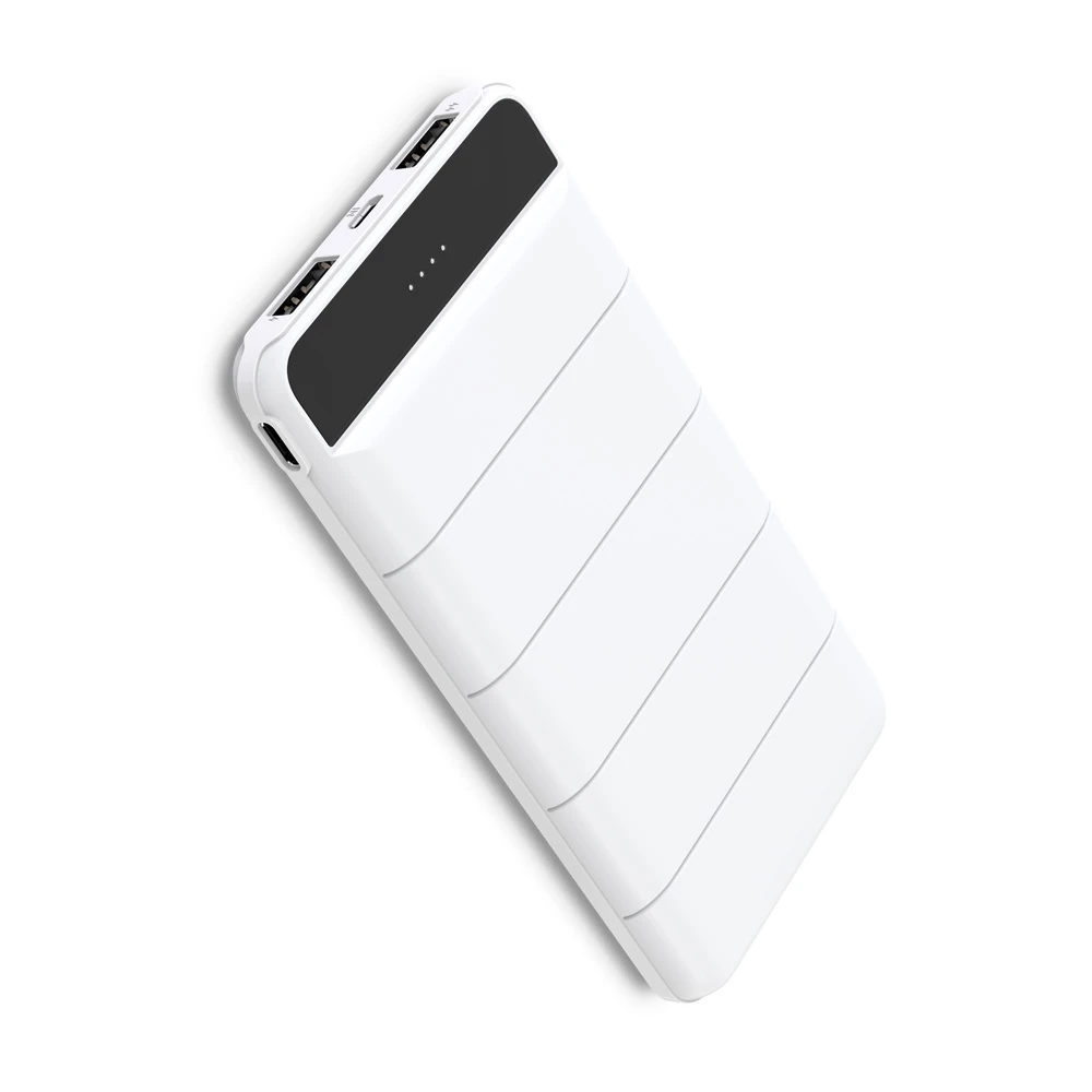 innovative products 2018 10000mAh Li polymer power bank U-L CE ROHS battery power bank consumer electronics for mobile phone