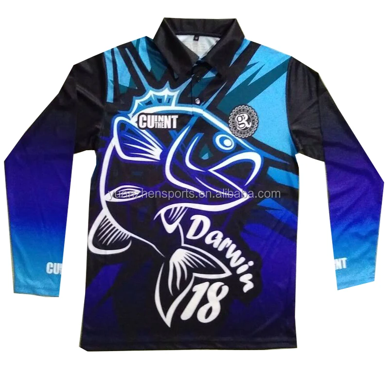 Мужская рыболовная рубашка с длинным рукавом и карманом, с защитой от ультрафиолета