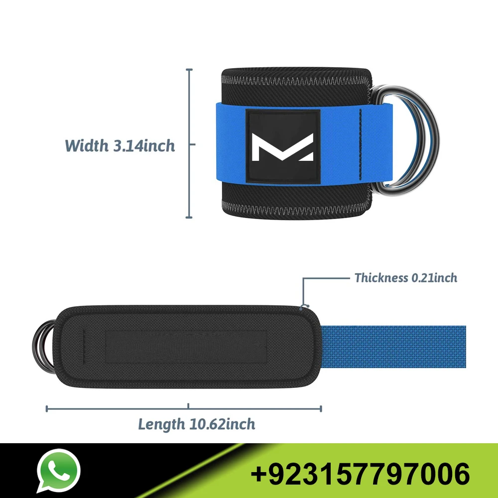 Wholesale Custom Weight Lifting Gym Ankle Straps for Cable Machines Gym Accessories For Fitness Sport OEM Weightlifting Products