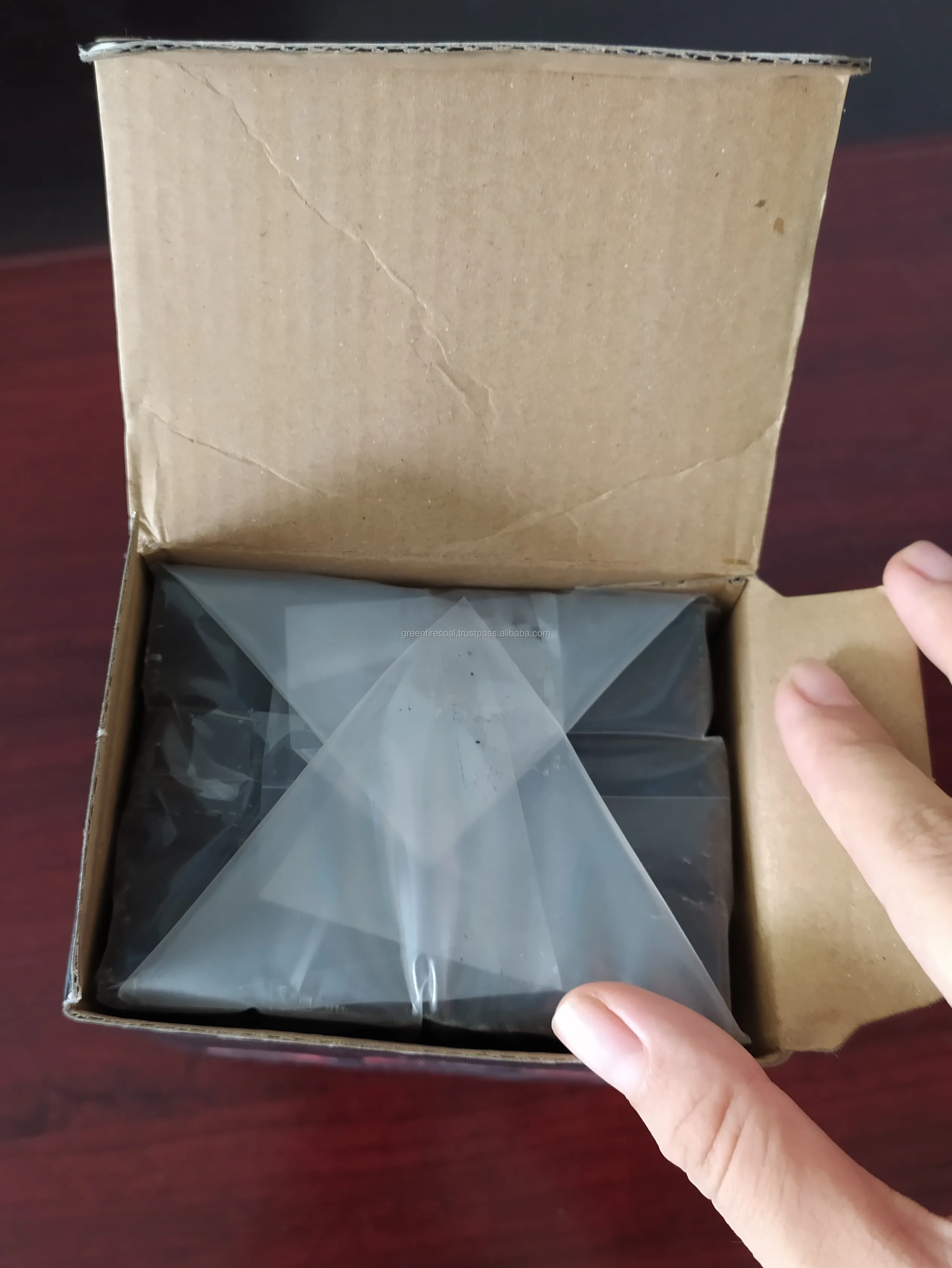 
Coconut Cubic briquettes shisha charcoal 