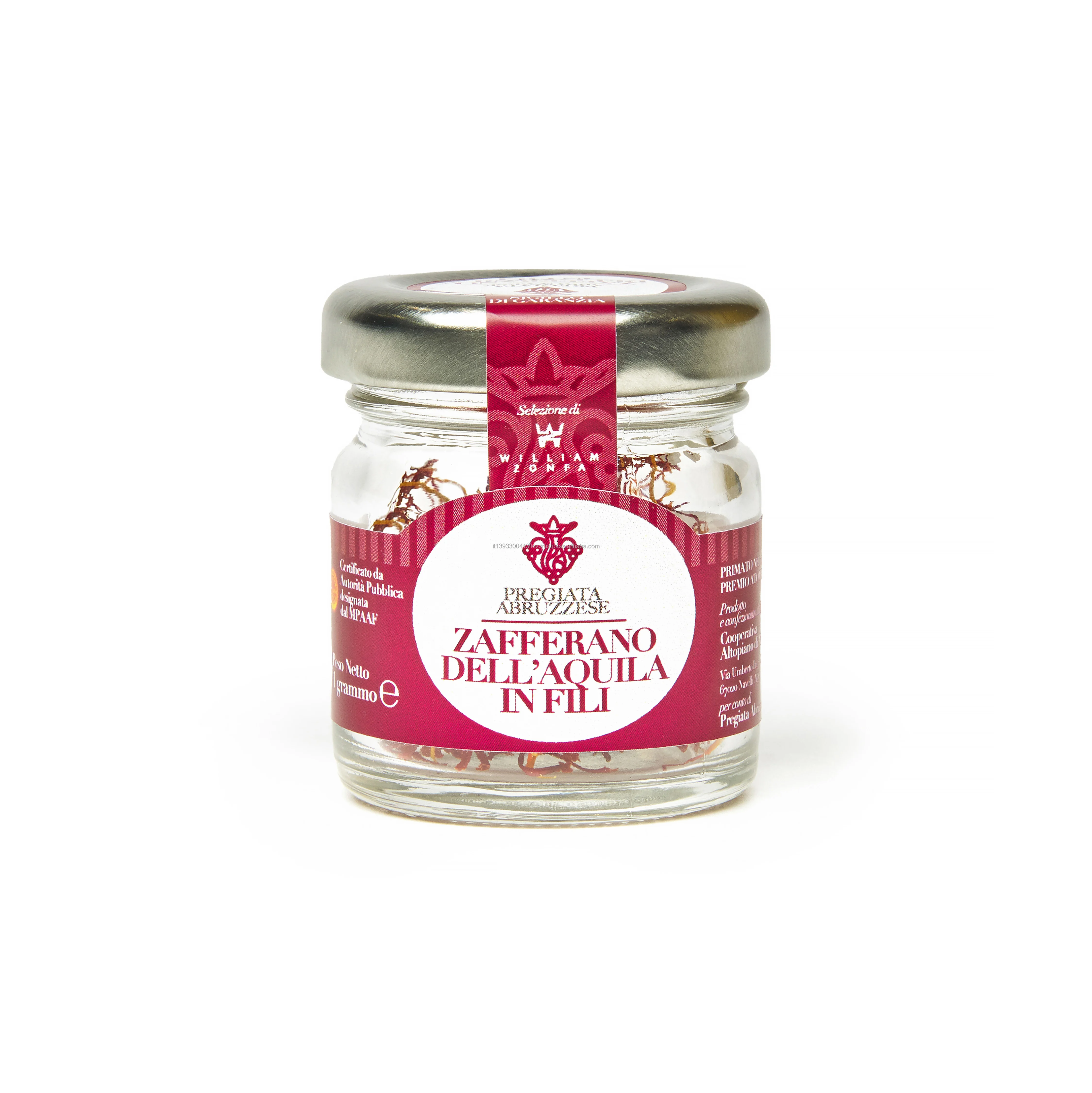 Top Quality  Italian Refined Saffron Sticks From Abruzzo