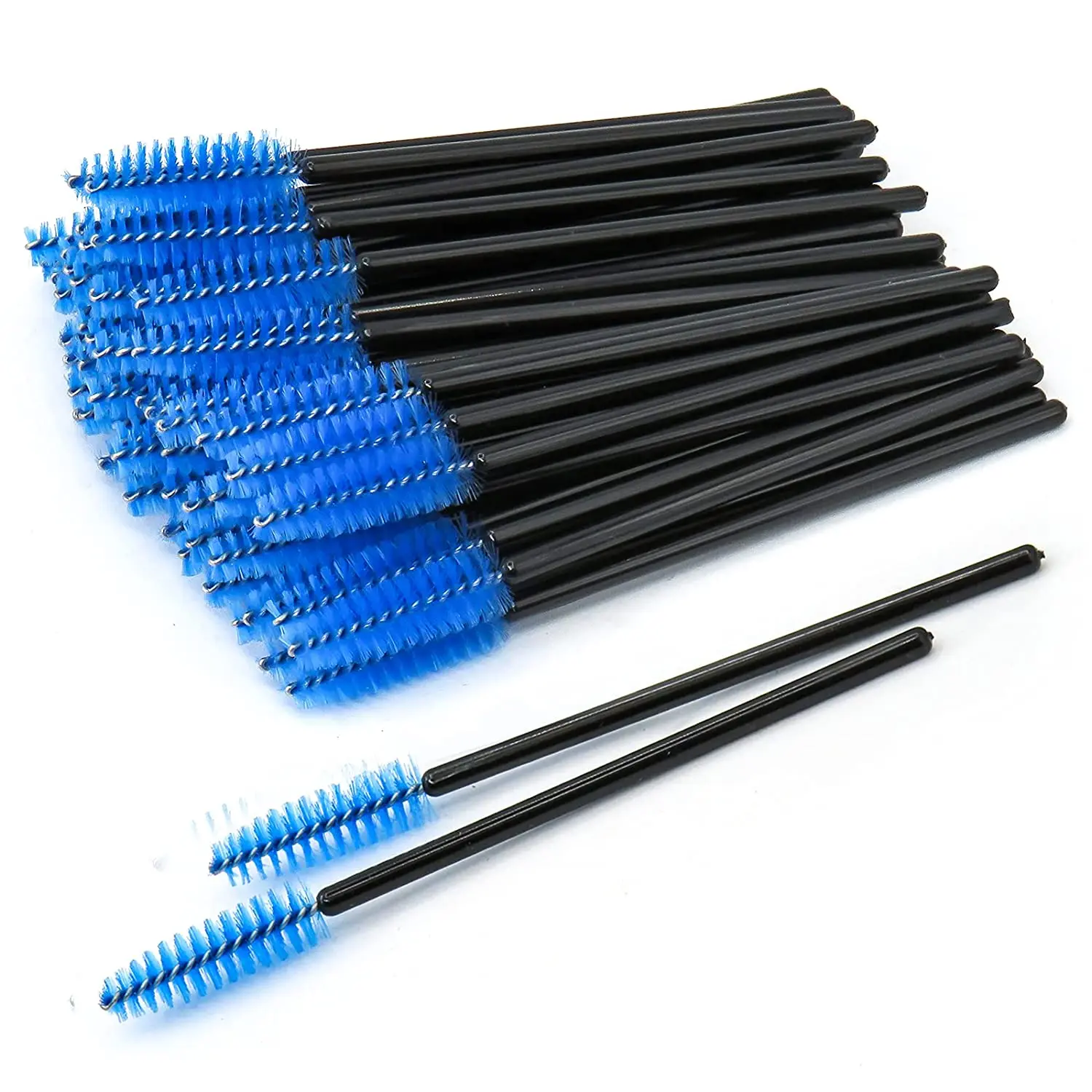 Factory Promotion 50 Pcs/Bag Lash Cleansing Brush, Salon Lash Cleanser Brush, Wholesale Disposable Mascara Wand Eyelash Brush