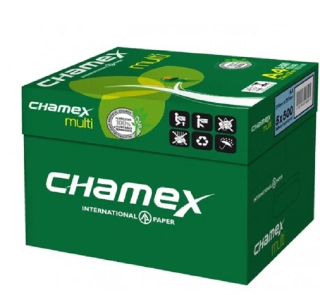 Premium Grade Chamex A4 Copy Papers Available In 80gr, 75gr and 70gr