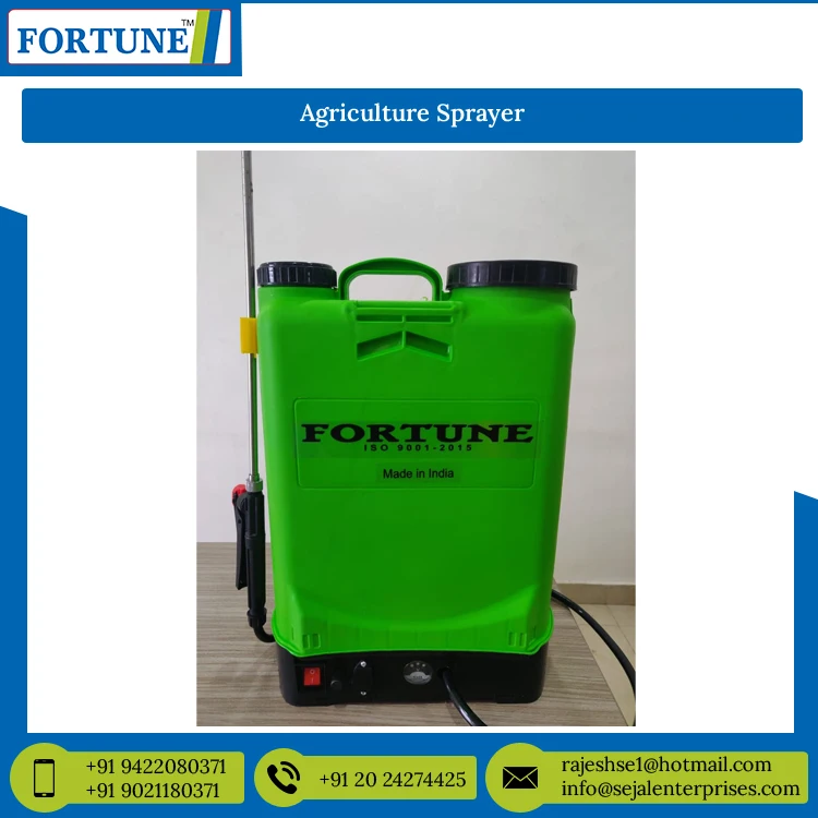 Hot Sale of 16L Tank PP Material Lithium Lon Battery Sanitizing Sprayer With 4LPM Pump