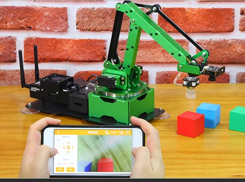 JETSON NANO robotic arm /AI visual recognition AI robotic arm/ Deep learning training ROS programming robot kit