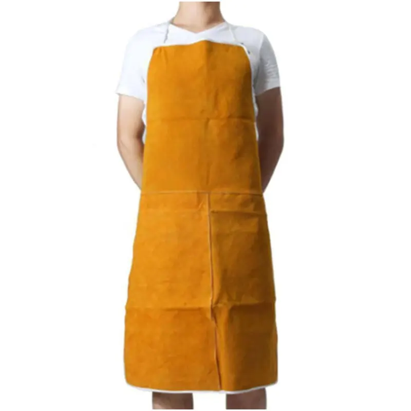
PU Leather Welding Apron Wholesale Superb Quality Apron For Women And Men New Leather Welding Apron 