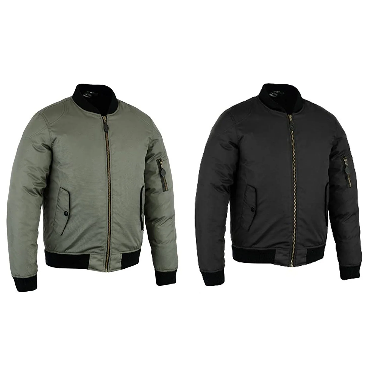 Hot selling latest style AA Rated motorbike bomber jacket with kevlar lining for men, Prime Protection