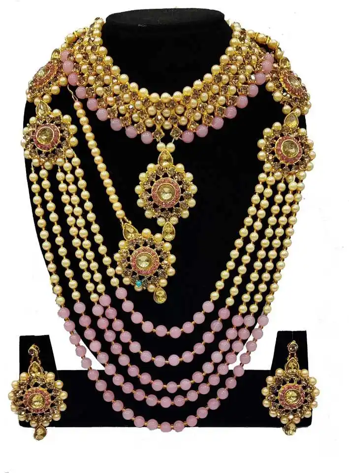 TRADITIONAL IBDIAN BRIDAL JEWELRY , KUNDAN BRIDAL JEWELRY FROM OMVAGMINE