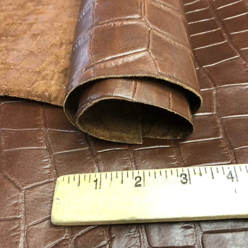 High Quality Latest Design finished leather scrap Wholesale Sheep Skin 7 to 10 SF - Various Colors