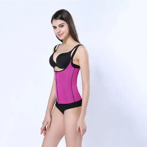 Latex Waist Trainer Body Shaper Shapewear Women Corset Colombian Girdles Steel Boned Slimming Sheath Belly Reducing Shaper