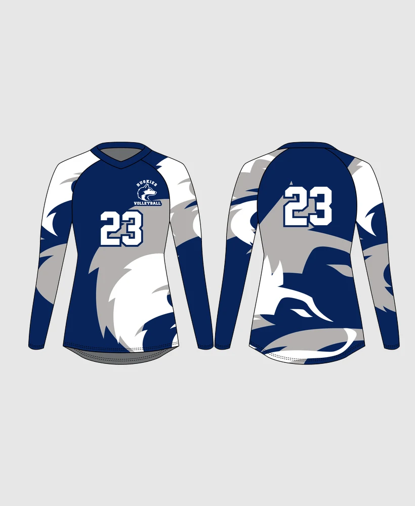  Оптовая продажа дешевый высококачественный Женский волейбол Премиум-качества горячая Распродажа индивидуальная сублимационная тренировка Клубные волейбольные майки с длинным рукавом