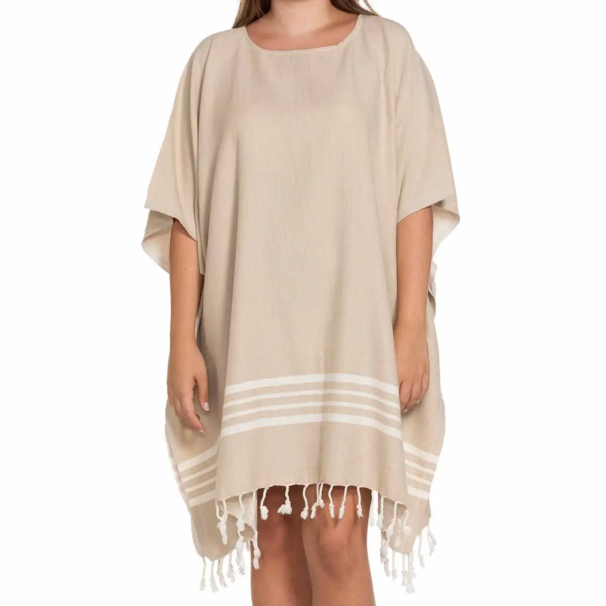 Dress Homewear Beach Tunic Comfortable High Quality 100% Turkish Cotton Standard Sized