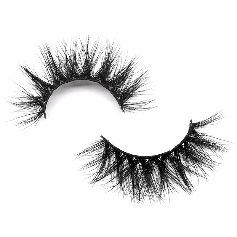 
2020 wholesale luxury bottom 3d faux mink lashes real mink eyelashes vendor custom glitter lash packaging 