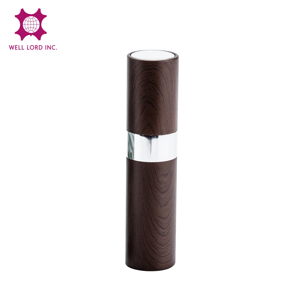 Marble patter travel size perfume bottle refillable 8ml aluminum bottle water transfer perfume atomizer