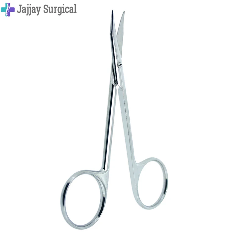 German Stainless Steel Iris Scissors Curved or Straight Customized Surgical Instruments Scissors