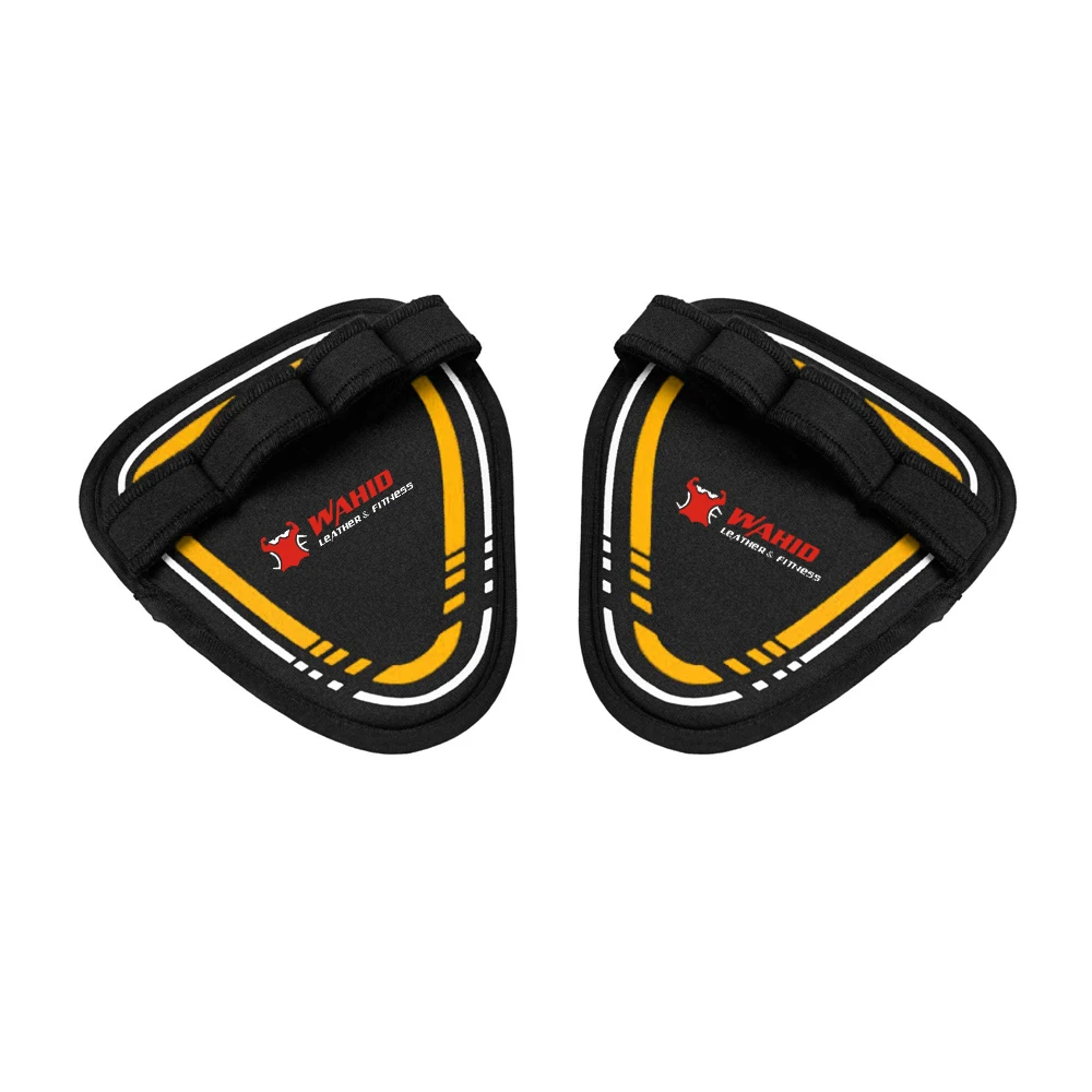 Unique Four-Finger Loop Design Neoprene Grip Pads Lifting Grips, For Gym Workout, Lifting Pads For Weightlifting, Calisthenics