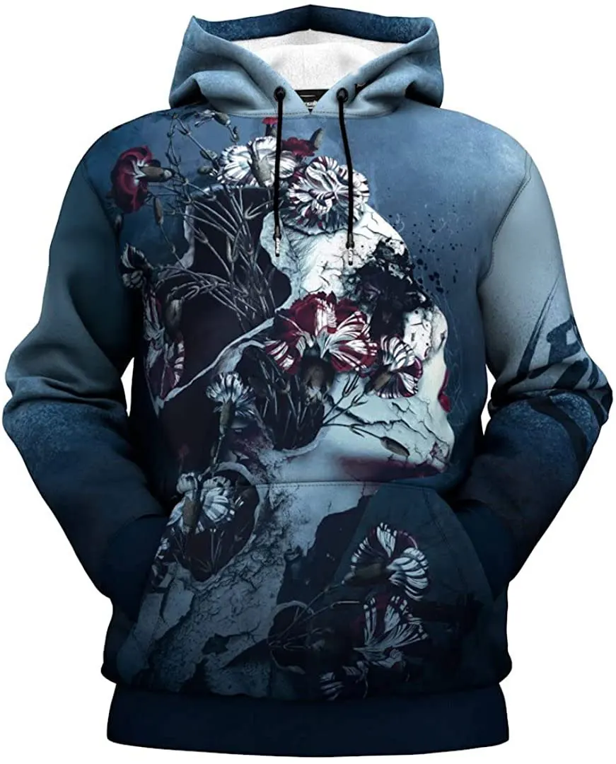Custom Unisex Hoodies Front Pocket Pullover Sweatshirt Hip Hop Men Hoody 3d print hoodie
