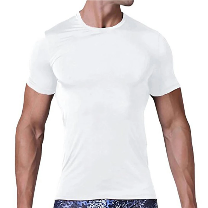  Новые обычные мужские футболки для спортивного зала выступлений