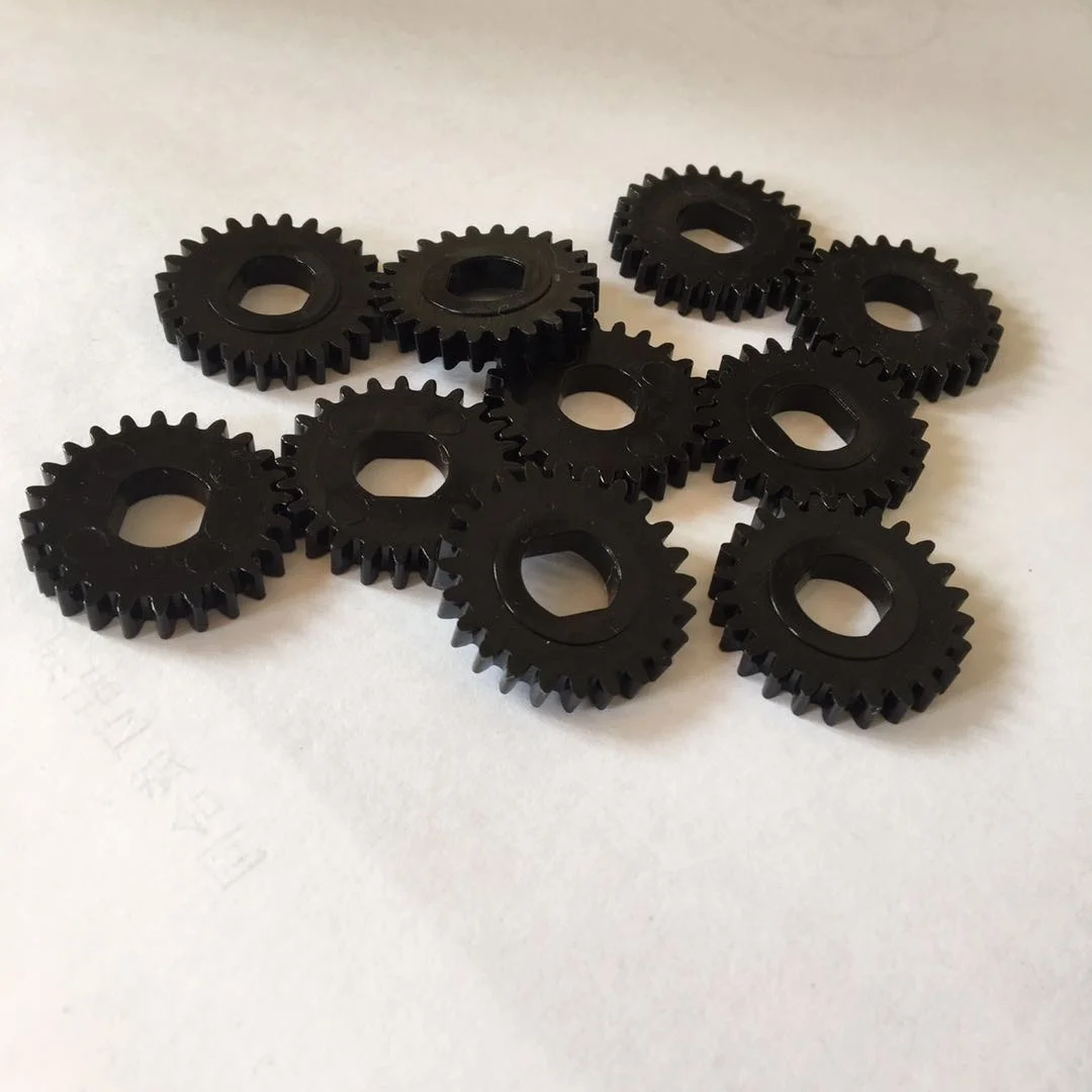 OEM Small Plastic nylon Gears PA6 PA66  moulding injection nylon gear and racks