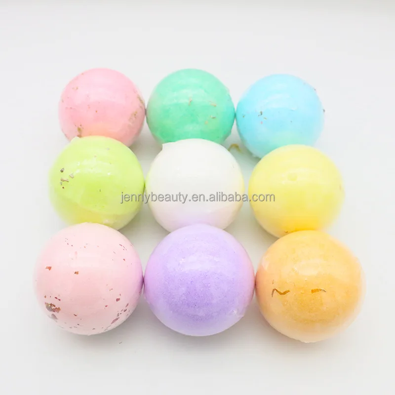 Hot selling OEM 6pcs Gift Set Bubble Spa Bath gift kit natural organic Dry Skin Moisturize Fizzy Bath Bombs